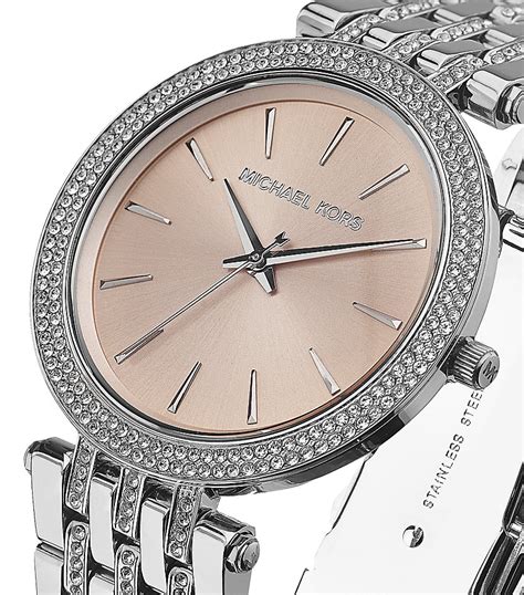 Michael Kors darci silver watch